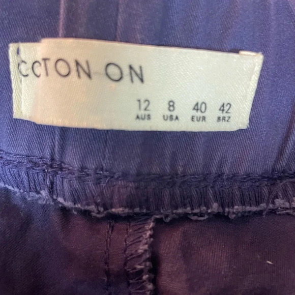 Cotton On Navy jogger size 8 - Picture 3 of 6